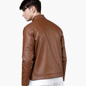 Solid Biker Jacket