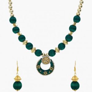 Dark Green Necklace